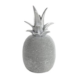 Eurofirany Figurka dekoracyjna Eldo 11x11x22 srebrna