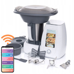 Robot kuchenny wielofunkcyjny gotujący, Termorobot Kohersen Przepisy WiFi