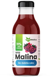 EkaMedica Syrop Malina, bez dodatku cukru, 300 ml
