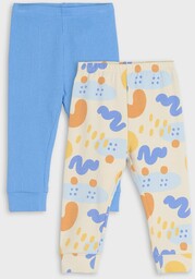 Sinsay - Legginsy 2 pack - Niebieski