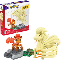 Mega Construx, Pokemon, zestaw, Ewolucja Vulpixa, 145 el.