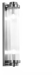 Ionic - kinkiet kryształ - kolumna 60cm chrom