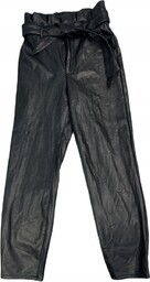 Spodnie damskie skórzane ABERCROMBIE&FITCH S