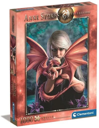 Puzzle 1000 Panorama Dragonkin - Clementoni