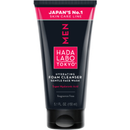 Hada Labo Tokyo Men krem-pianka oczyszczająca do mycia