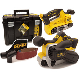 DeWALT DCW220NT Szlifierka taśmowa 18V 75x533mm Body