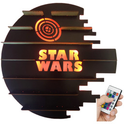 Półka Lampka figurki Led Pilot Ludziki star wars