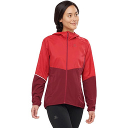 Salomon Damska bluza z kapturem Agile Fz ()