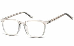 Sunoptic Okulary oprawki korekcyjne Nerdy zerówki transparentne CP124