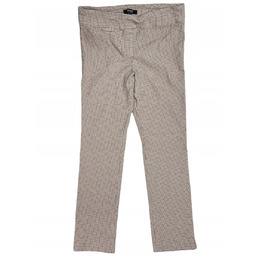 Spodnie damskie materiałowe beżowe Imnyc XL