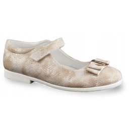 Baleriny Dziewczęce Wojtyłko BA22015 Złoty 25