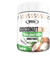 Real Pharm Coconut Oil OLEJ KOKOSOWY 1000ml Nierafinowany