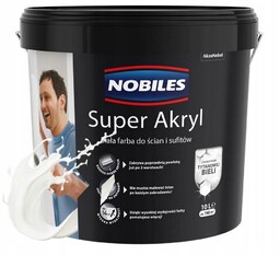 Nobiles Akryl Akrylowa Farba Do Ścian I Sufitów