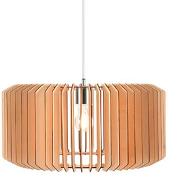 Nordlux Drewniana lampa wisząca do jadalni ASTI 2213143014