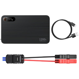 3w1 Rozruch auta Jump Starter 1200A + powerbank