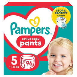 PAMPERS Pieluchomajtki Pants 5 Junior (96 szt.) Zyskuj