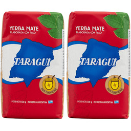 Yerba Mate Taragui Elaborada Tradicional 1kg 2x0,5