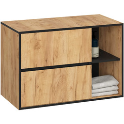 Edinos Wisząca szafka łazienkowa 90 cm dab craft+