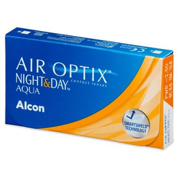 AIR OPTIX NIGHT&DAY AQUA 6szt. 0,00, BC: 8,6
