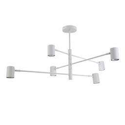 Lampa wisząca Snow 6xGU10 biała LP-731/6P WH -