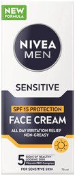 Men Sensitive ochronny krem do twarzy SPF15 75ml