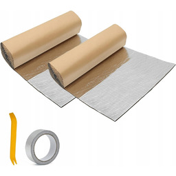 Mata wygłuszająca butylowa samoprzylepna do auta 420x40cm 2