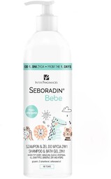 Seboradin Bebe, szampon-żel do mycia 2w1, 500ml