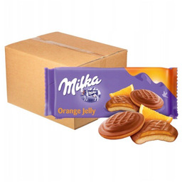 Milka Choco Jaffa Biszkopty z galaretką o smaku