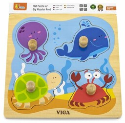 VIGA Puzzle Learn from Fun Ocean 50132 (4