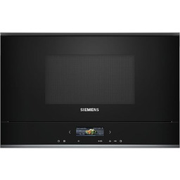 Siemens BF722R1B1 iQ700 kuchenka mikrofalowa do zabudowy, czarna,