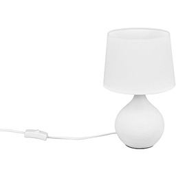 Reality Leuchten R50371001 Martin, lampa stołowa, ceramika, E14,