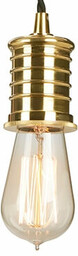 Elstead Lighting Wisząca lampa industrial DOUILLE-P-BPB polerowany mosiądz