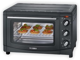 Severin Piec do Pieczenia, Czarny, 20 l, 1500W