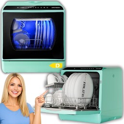 Airmsen Mini zmywarka, 5 1 programów, zbiornik 5
