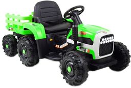 SUPER TRAKTOR FAST NA AKUMULATOR Z PRZYCZEPĄ, MIĘKKIE