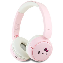 Słuchawki Face Bezprzewodowe nauszne Bluetooth V5.3 Hello Kitty
