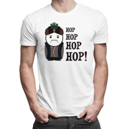 Hop hop hop hop! - męska koszulka