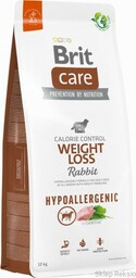Brit Care Dog Hypoallergenic Weight Loss Rabbit 12kg