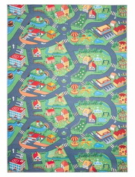Dywan dla dzieci ulice drogi B-601 Flannel Printed