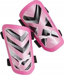 OCHRANIACZE NAGOLENNIKI PIŁKARSKIE PUMA ULTRA LIGHT STRAP RÓŻOWO-BIAŁE