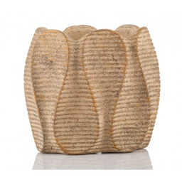 Owalna Osłonka Na Doniczkę Aluro Waxy L