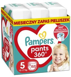 PAMPERS Pieluchomajtki Pants 5 (152 szt.)