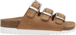 Scholl Kapcie Rio Wedge AD brązowy, rozmiar 41,