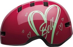 Bell Unisex młodzieżowy kask rowerowy dla dzieci, różowy
