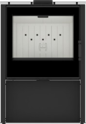 Piec wolnostojący KOZA kominek LUPO M 8,7 kW