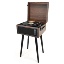 AKAI ATT-101BT Manualny Napęd paskowy Bluetooth Brązowy Gramofon