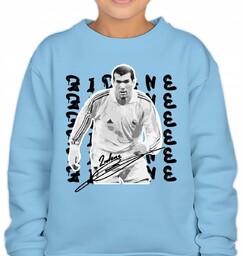 Bluza Bluzka Dziecięca 164 Niebieski Zidane Real Madryt
