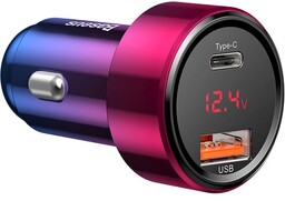 Baseus Ładowarka samochodowa Magic Series 45W USB-C, USB-A,