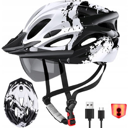 KASK ROWEROWY NA ROWER MĘSKI DAMSKI MTB REGULOWANY