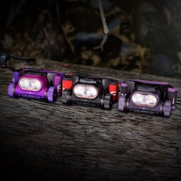 Fenix Latarka czołowa HM65R-T V2.0 ciemnofioletowa